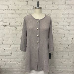 2073 Yushi Pearl Tunic - Taupe